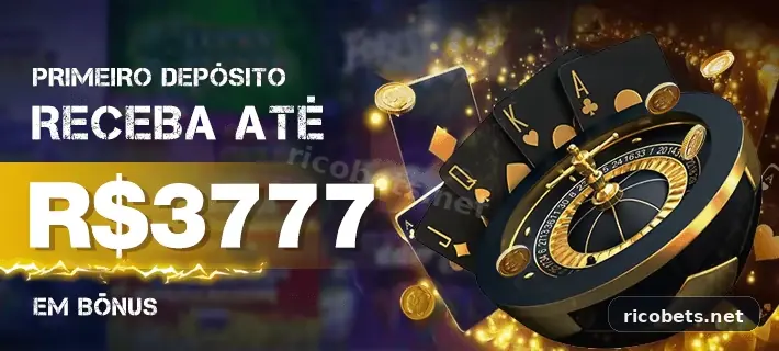 Imagem promocional da rico bet divulgando a plataforma e suas promoções